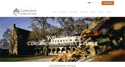 Desktop Screenshot of corsendonkhotels.com